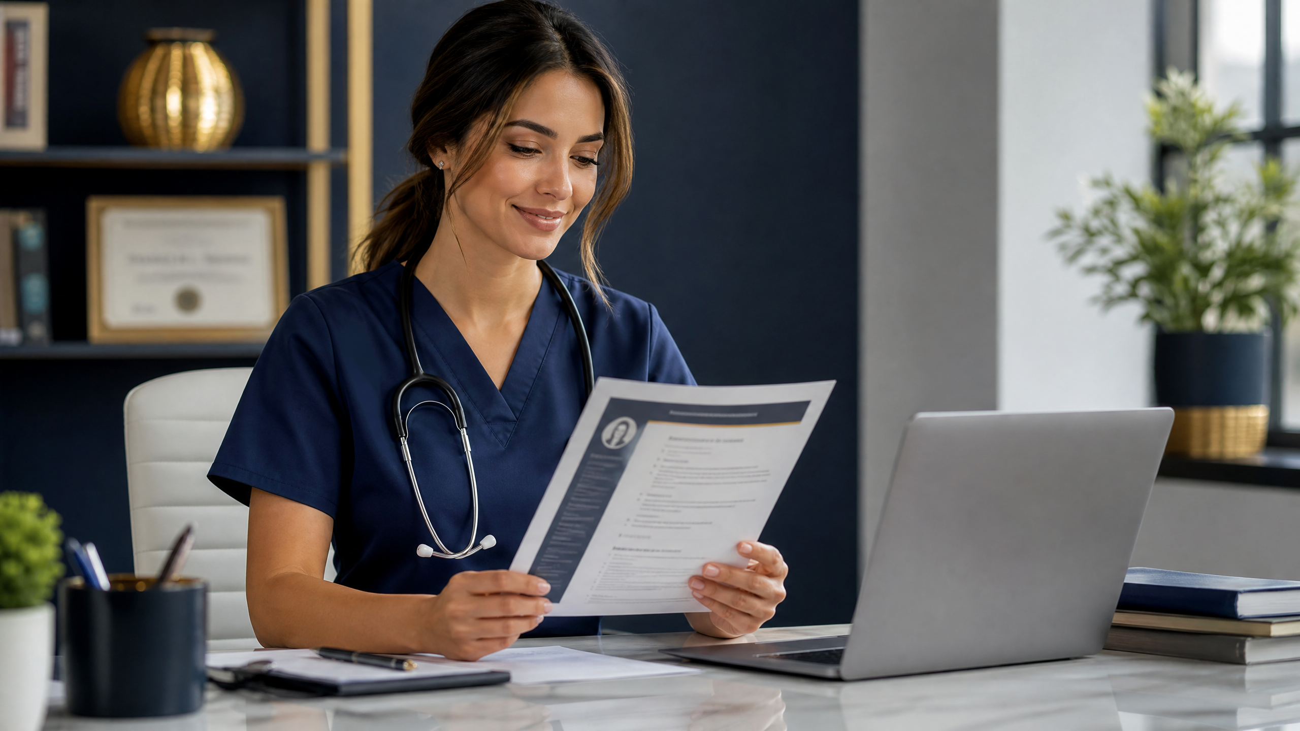 Resume and Cover Letter Templates for Healthcare Professionals